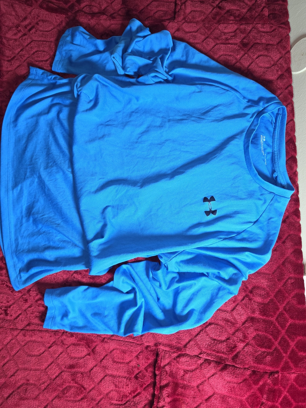 Under Armour Blue Performance Long-Sleeve Shirt